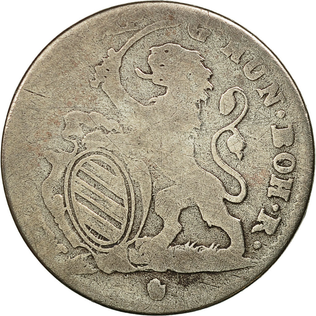 Coin, AUSTRIAN NETHERLANDS, Maria Theresa, Escalin, Schelling, 1752, Antwerp