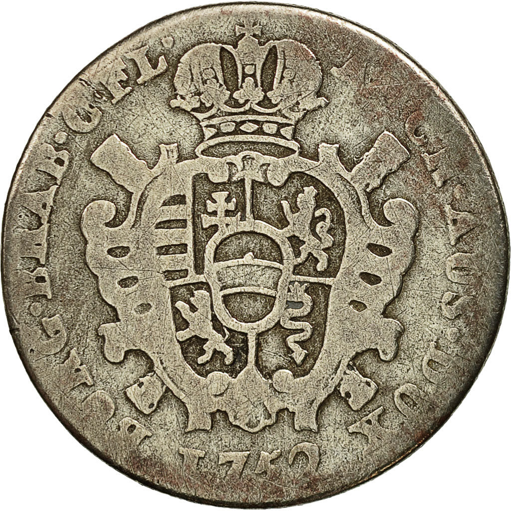 Coin, AUSTRIAN NETHERLANDS, Maria Theresa, Escalin, Schelling, 1752, Antwerp