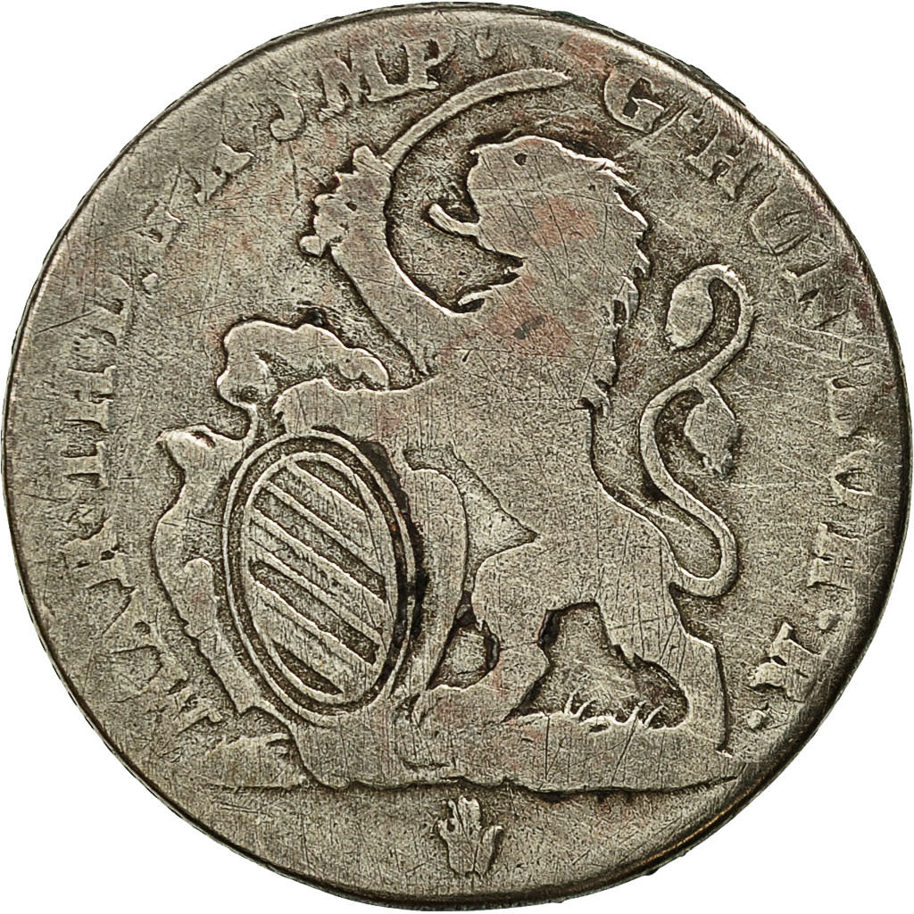 Coin, AUSTRIAN NETHERLANDS, Maria Theresa, Escalin, Schelling, 1752, Antwerp