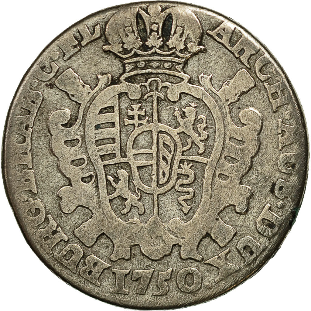 Coin, AUSTRIAN NETHERLANDS, Maria Theresa, Escalin, Schelling, 1750, Antwerp