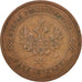 Coin, Russia, Nicholas II, Kopek, 1912, Saint-Petersburg, VF(30-35), Copper