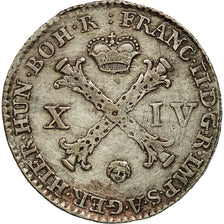 Coin, AUSTRIAN NETHERLANDS, Franz II, 14 Liards, 14 Oorden, 1793, Brussels