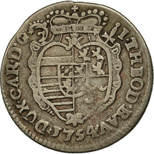 Coin, LIEGE, John Theodore, 2 Escalin, 1754, Liege, VF(20-25), Silver, KM:161