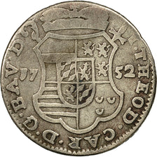 Monnaie, LIEGE, John Theodore, Escalin, 6 Sols, 1752, Liege, B+, Argent, KM:165