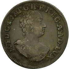 Moneta, Lussemburgo, Maria Theresa, Liard, 1757, Brussels, BB, Rame, KM:1