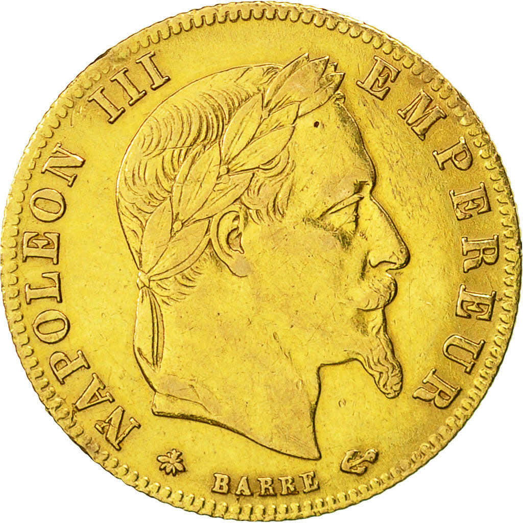 Coin, France, Napoleon III, Napoléon III, 5 Francs, 1863, Paris, EF(40-45)