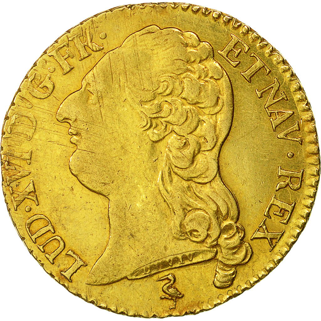 Coin, France, Louis XVI, Louis d'or à la tête nue, Louis d'Or, 1786, Paris