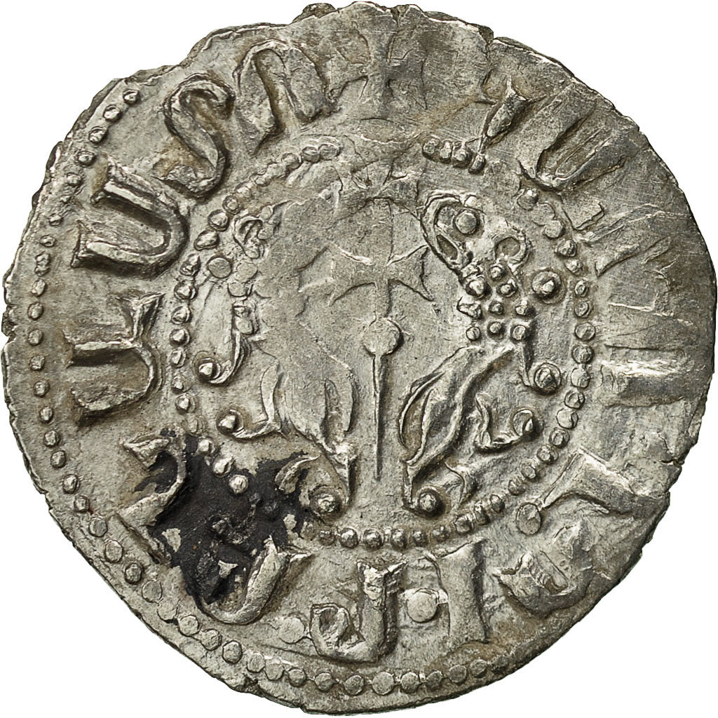 Coin, Armenia, Levon I, Tram, 1198-1219 AD, EF(40-45), Silver