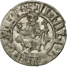 Munten, Armenië, Levon I, Tram, 1198-1219 AD, ZF, Zilver