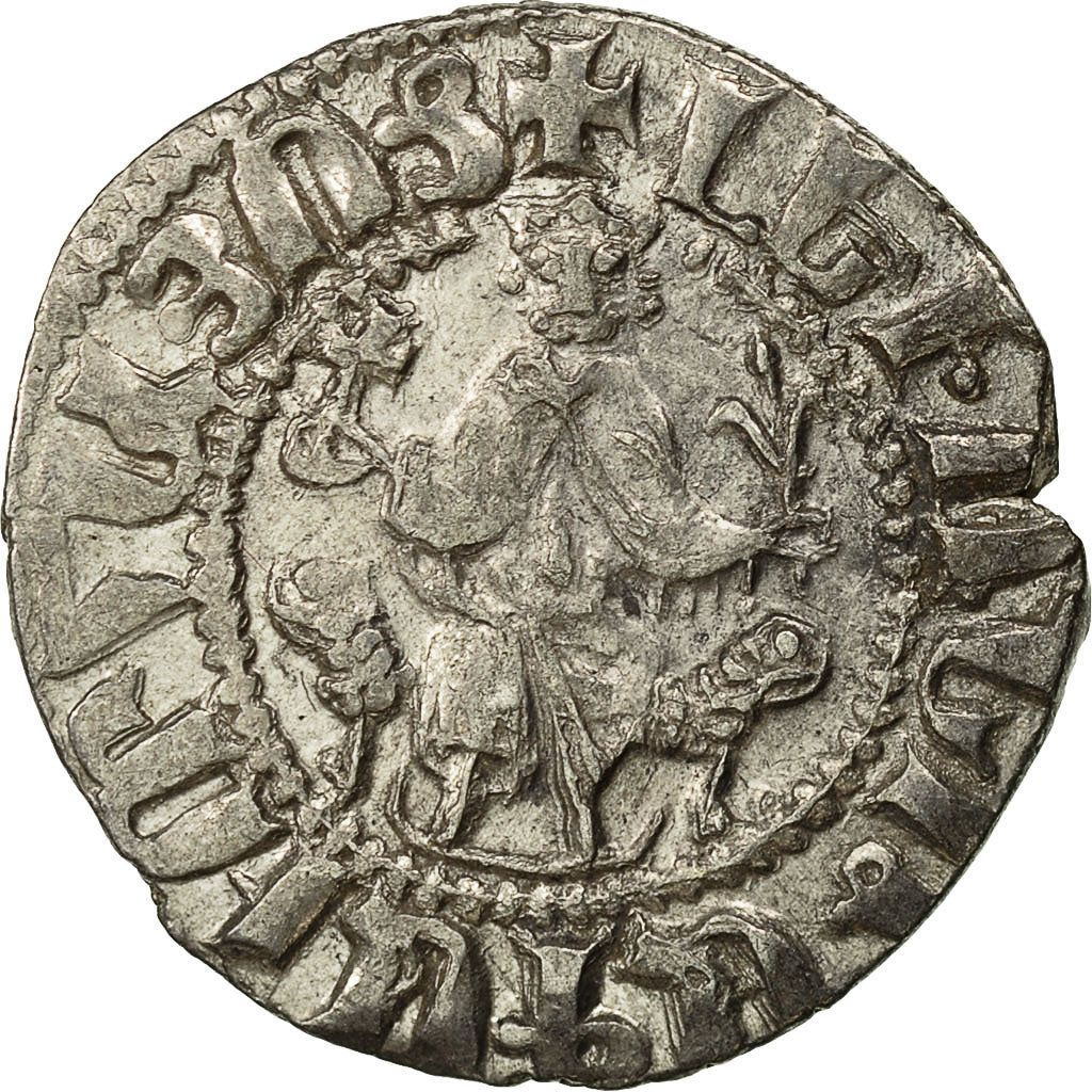 Coin, Armenia, Levon I, Tram, 1198-1219 AD, EF(40-45), Silver
