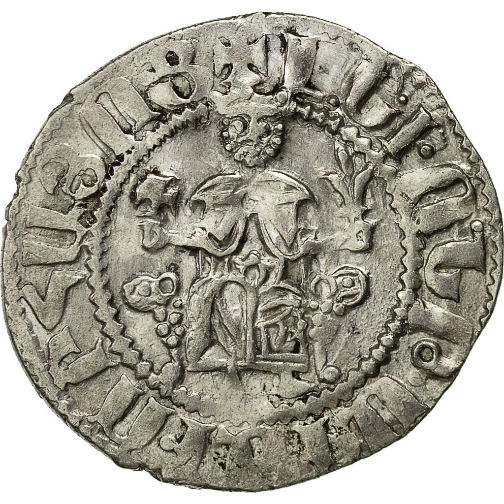 Coin, Armenia, Levon I, Tram, 1198-1219 AD, EF(40-45), Silver