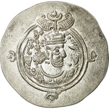 Münze, Khusrau II (590-628), Khusrau II, Drachm, 616, VZ, Silber