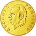 Moneda, Gabón, Georges Pompidou, 5000 Francs, 1971, MBC, Oro, KM:11