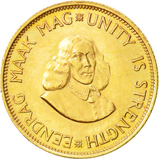 Moneda, Sudáfrica, 2 Rand, 1962, EBC, Oro, KM:64