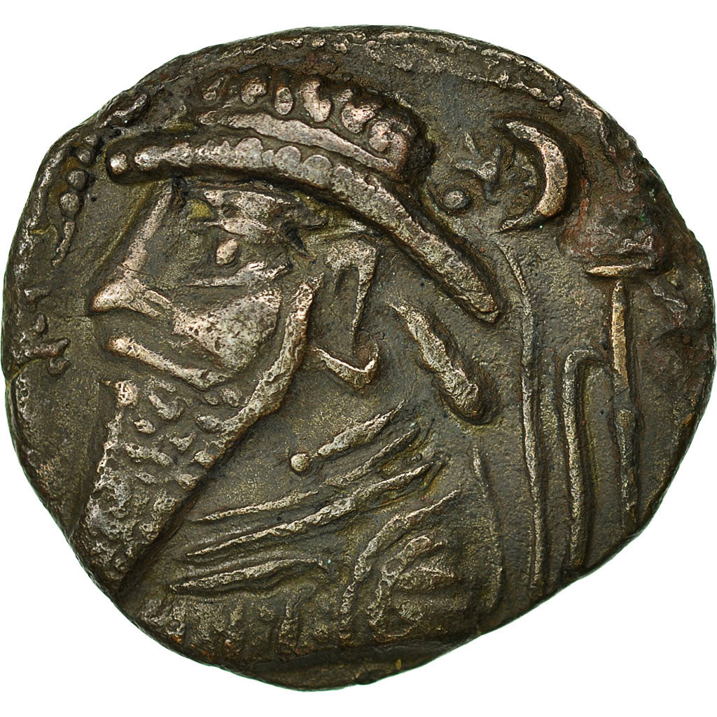 Coin, Elymais, Kamnaskires VI, Tetradrachm, 1st Century AD, EF(40-45), Billon