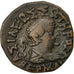 Moneta, Bactria, Hermaios, Tetradrachm, 40-1 BC, BB, Bronzo, Sear:7738