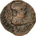 Moneta, Bactria, Hermaios, Tetradrachm, 40-1 BC, BB, Bronzo, Sear:7738