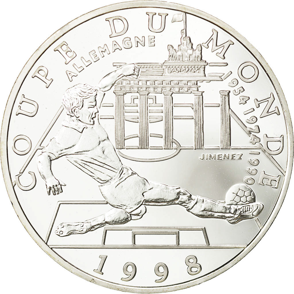 Monnaie, France, 10 Francs, 1997, SPL, Argent, KM:1164, Gadoury:C171