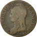 Monnaie, France, Dupré, 5 Centimes, 1798, Paris, B, Bronze, KM:640.1