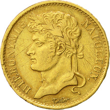 Coin, German States, WESTPHALIA, Jerome, 20 Franken, 1809, Cassel, VF(30-35)