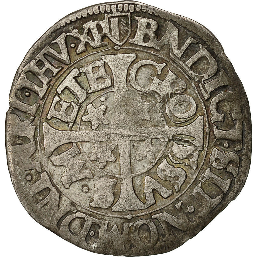 Monnaie, France, Gros d'Argent, Metz, TB+, Argent, Boudeau:1659
