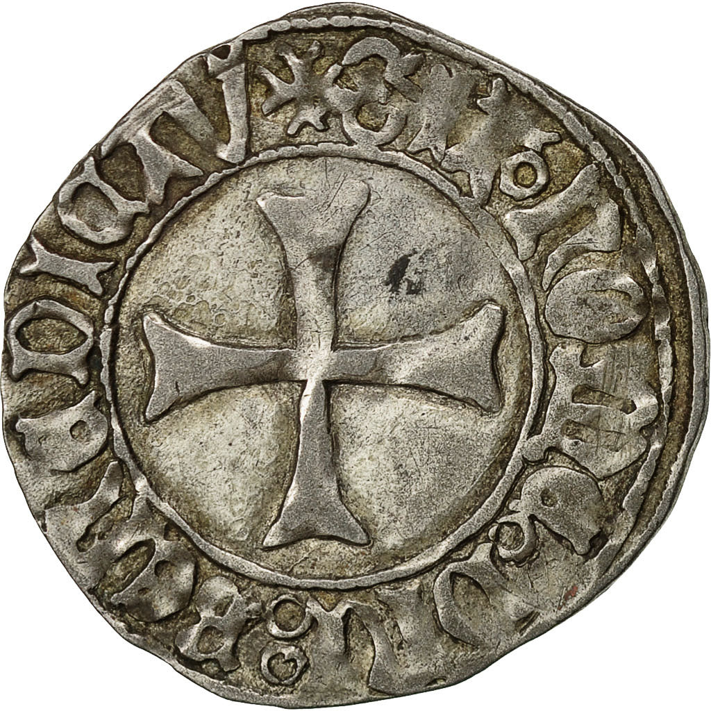 Coin, France, Bretagne, François I - François II, Blanc à la targe, Blanc