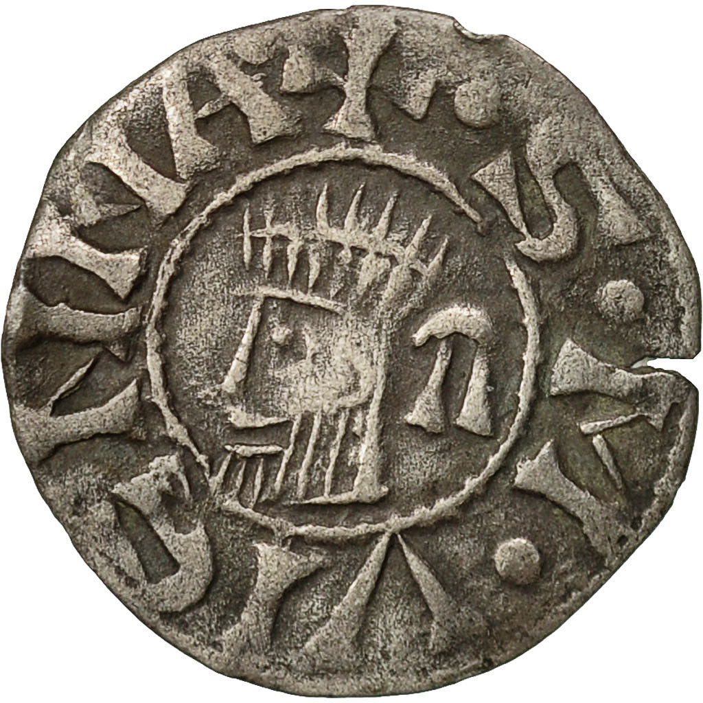 Coin, France, Dauphiné, Anonymous, Archevêché de Vienne, Denarius, Vienne