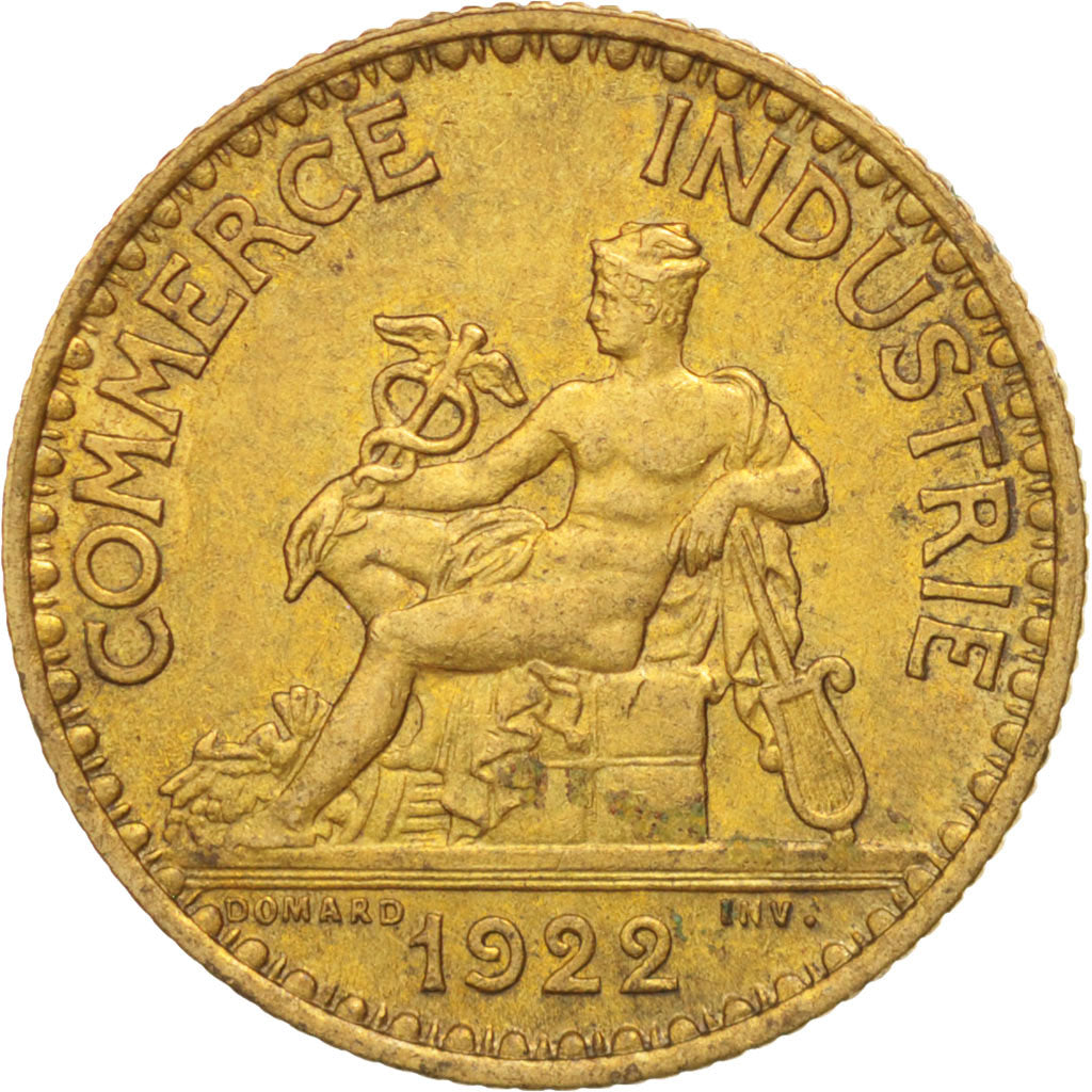 France, Chambre de commerce, Franc, 1922, Paris, KM:876
