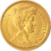 Coin, Netherlands, Wilhelmina I, 5 Gulden, 1912, AU(55-58), Gold, KM:151