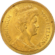 Monnaie, Pays-Bas, Wilhelmina I, 5 Gulden, 1912, SUP, Or, KM:151