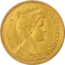 Moneta, Paesi Bassi, Wilhelmina I, 5 Gulden, 1912, SPL-, Oro, KM:151