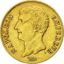 Moneta, Francia, Napoléon I, 20 Francs, 1804, Paris, BB+, Oro, KM:661