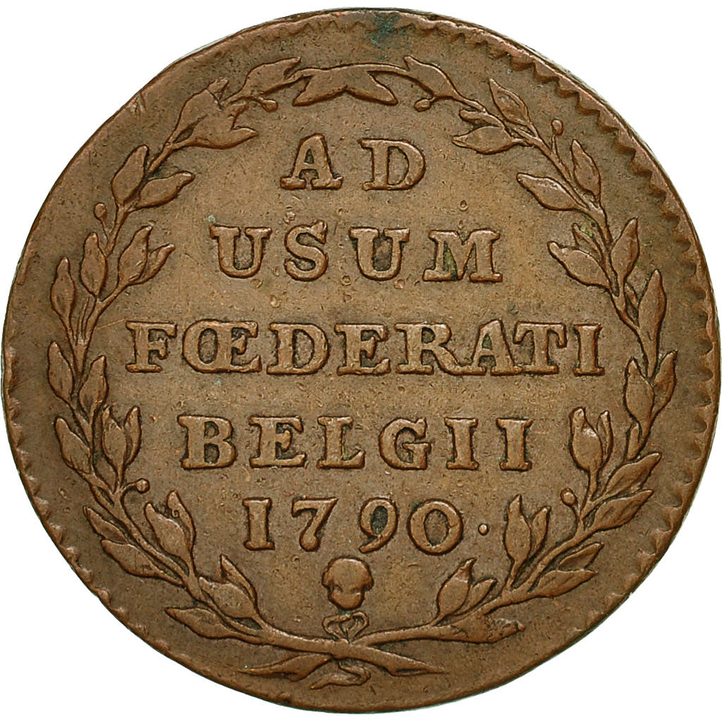 Coin, AUSTRIAN NETHERLANDS, 2 Liards, 2 Oorden, 1790, Brussels, EF(40-45)