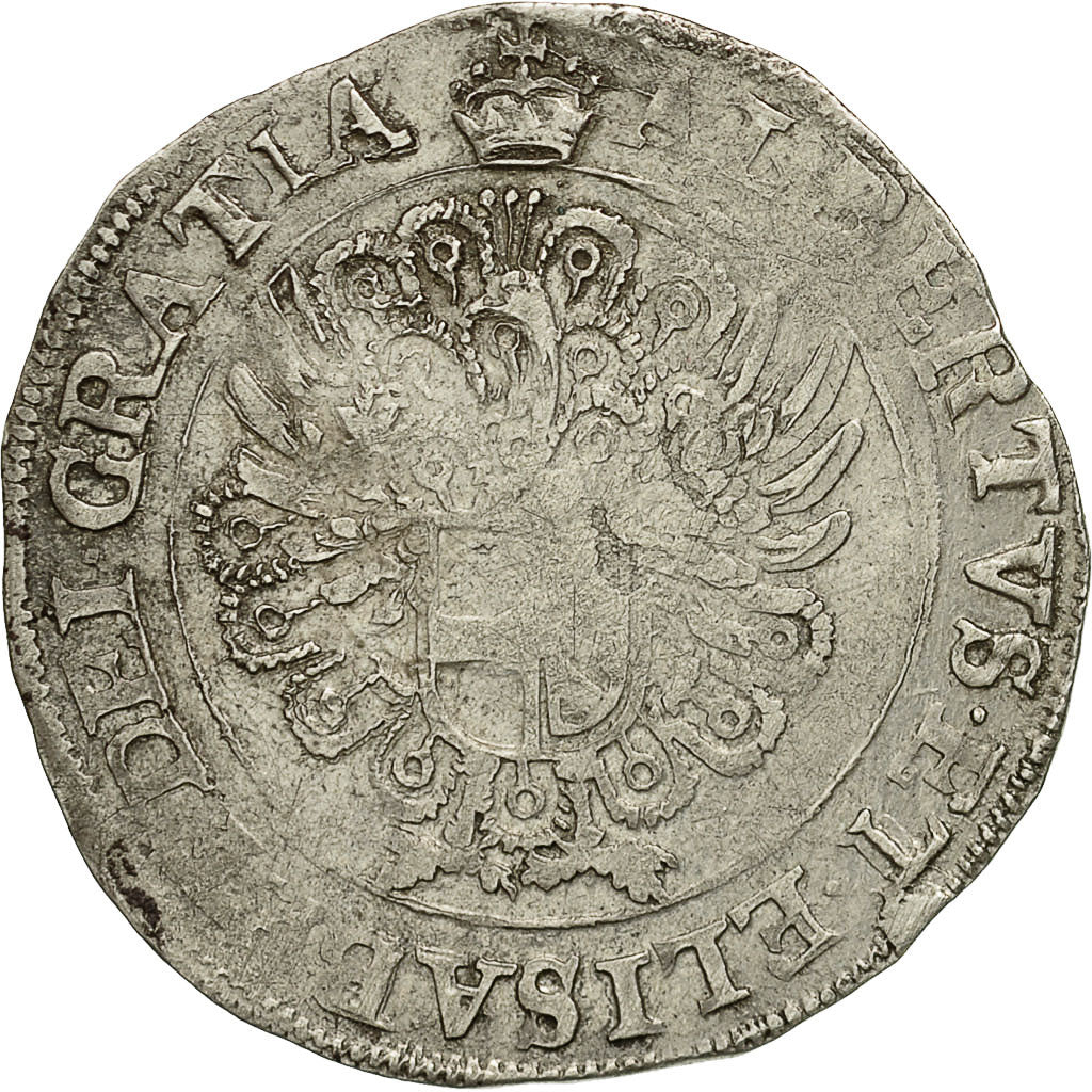 Coin, Spanish Netherlands, BRABANT, Albert & Isabella, Escalin au Paon, Escalin