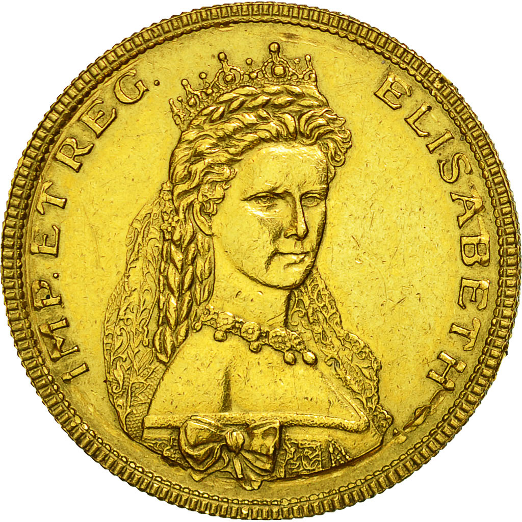 Österreich, Medaille, Austria, Sissi (1837-1898), History, SS, Gold