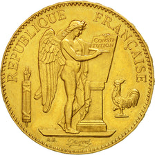 Moneda, Francia, Génie, 100 Francs, 1881, Paris, EBC, Oro, KM:832, Gadoury:1137