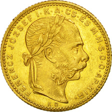 Monnaie, Hongrie, Franz Joseph I, 8 Forint 20 Francs, 1881, Kormoczbanya, SUP