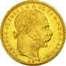 Monnaie, Hongrie, Franz Joseph I, 8 Forint 20 Francs, 1881, Kormoczbanya, SUP