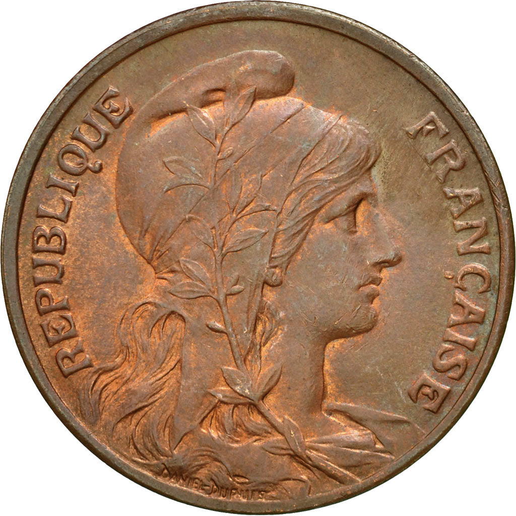Coin, France, Dupuis, 10 Centimes, 1913, Paris, AU(55-58), Bronze, KM:843