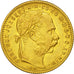 Munten, Hongarije, Franz Joseph I, 8 Forint 20 Francs, 1891, Kormoczbanya, ZF+