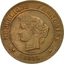 Coin, France, Cérès, 5 Centimes, 1885, Paris, AU(50-53), Bronze, KM:821.1