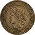 Monnaie, France, Cérès, 10 Centimes, 1897, Paris, TTB, Bronze, KM:815.1