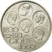 Coin, Belgium, 500 Francs, 500 Frank, 1980, Brussels, AU(55-58), Silver Clad