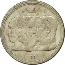 Monnaie, Belgique, 100 Francs, 100 Frank, 1949, TTB, Argent, KM:139.1
