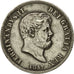 Moneda, Estados italianos, NAPLES, Ferdinando II, 120 Grana, 1857, MBC, Plata