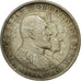 Moneta, Svezia, Oscar II, 2 Kronor, 1907, BB+, Argento, KM:776