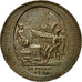 Münze, Frankreich, 5 Sols, 1792, SS, Bronze, KM:Tn31, Brandon:223B