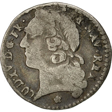 Monnaie, France, Louis XV, 1/20 Écu au bandeau (6 sols), 1/20 Ecu, 1743, Metz