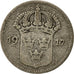 Coin, Sweden, Gustaf V, 10 Öre, 1917, EF(40-45), Silver, KM:780