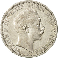 Coin, German States, PRUSSIA, Wilhelm II, 2 Mark, 1904, Berlin, EF(40-45)